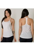REGATA UNDER ARMOUR FLY BY RACERBACK FEMININA - Branco REGATA UNDER ARMOUR FLY BY RACERBACK FEMININA - Branco