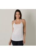 REGATA UNDER ARMOUR FLY BY RACERBACK FEMININA - Branco REGATA UNDER ARMOUR FLY BY RACERBACK FEMININA - Branco