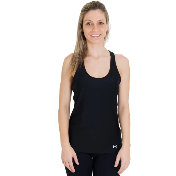 REGATA UNDER ARMOUR HG ALPHA FEMININA - Preto