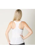 REGATA UNDER ARMOUR THREADBORNE STREAKER FEMININA - Branco REGATA UNDER ARMOUR THREADBORNE STREAKER FEMININA - Branco