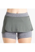 SAIA SHORTS ADIDAS FEMININA - Chumbo/grafite SAIA SHORTS ADIDAS FEMININA - Chumbo/grafite