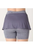 SAIA SHORTS ADIDAS M FEMININA - Marinho/cinza SAIA SHORTS ADIDAS M FEMININA - Marinho/cinza