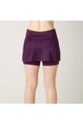 SAIA SHORTS ADIDAS WORKOUT ESTAMPA GEOMÉTRICA FEMININA - Roxo SAIA SHORTS ADIDAS WORKOUT ESTAMPA GEOMÉTRICA FEMININA - Roxo