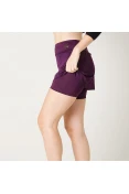 SAIA SHORTS ADIDAS WORKOUT ESTAMPA GEOMÉTRICA FEMININA - Roxo SAIA SHORTS ADIDAS WORKOUT ESTAMPA GEOMÉTRICA FEMININA - Roxo