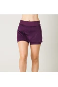 SAIA SHORTS ADIDAS WORKOUT ESTAMPA GEOMÉTRICA FEMININA - Roxo SAIA SHORTS ADIDAS WORKOUT ESTAMPA GEOMÉTRICA FEMININA - Roxo