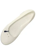 SANDÁLIA CROCS CROCBAND FLAT FEMININO - Branco SANDÁLIA CROCS CROCBAND FLAT FEMININO - Branco