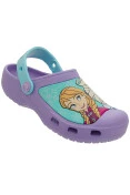 SANDÁLIA CROCS FROZEN CLOG INFANTIL - Lilas/azul celeste SANDÁLIA CROCS FROZEN CLOG INFANTIL - Lilas/azul celeste