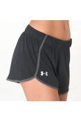 SHORT UNDER ARMOUR MESH 5IN FEMININO - Preto SHORT UNDER ARMOUR MESH 5IN FEMININO - Preto