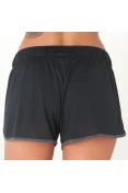 SHORT UNDER ARMOUR MESH 5IN FEMININO - Preto SHORT UNDER ARMOUR MESH 5IN FEMININO - Preto