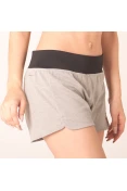 SHORTS ADIDAS 2IN1 SOFT TOUCH FEMININO - Cinza/preto SHORTS ADIDAS 2IN1 SOFT TOUCH FEMININO - Cinza/preto