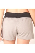 SHORTS ADIDAS 2IN1 SOFT TOUCH FEMININO - Cinza/preto SHORTS ADIDAS 2IN1 SOFT TOUCH FEMININO - Cinza/preto
