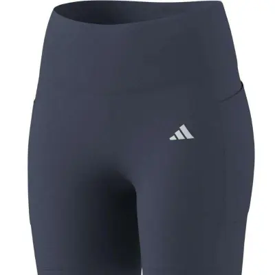 SHORTS ADIDAS 3 LISTRAS C/BOLSO FEMININO - Azul