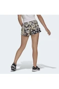 SHORTS ADIDAS FARM AOP FEMININO - Preto/bege SHORTS ADIDAS FARM AOP FEMININO - Preto/bege