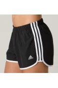 SHORTS ADIDAS M20 FEMININO - Preto/branco SHORTS ADIDAS M20 FEMININO - Preto/branco