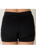SHORTS ADIDAS MOBILITY DOIS-EM-UM FEMININO - Preto SHORTS ADIDAS MOBILITY DOIS-EM-UM FEMININO - Preto