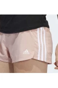 SHORTS ADIDAS PACER 3S KNIT FEMININO - Rosa SHORTS ADIDAS PACER 3S KNIT FEMININO - Rosa