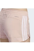 SHORTS ADIDAS PACER 3S KNIT FEMININO - Rosa SHORTS ADIDAS PACER 3S KNIT FEMININO - Rosa