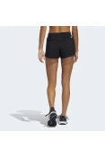 SHORTS ADIDAS PACER LOGO FEMININO - Preto/branco SHORTS ADIDAS PACER LOGO FEMININO - Preto/branco