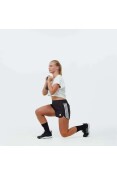 SHORTS ADIDAS PACER WORKOUT FEMININO - Preto/branco SHORTS ADIDAS PACER WORKOUT FEMININO - Preto/branco