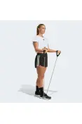 SHORTS ADIDAS PACER WORKOUT FEMININO - Preto/branco SHORTS ADIDAS PACER WORKOUT FEMININO - Preto/branco