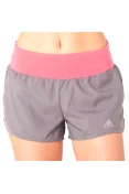 SHORTS ADIDAS RUN IT FEMININO - Grafite/pink SHORTS ADIDAS RUN IT FEMININO - Grafite/pink