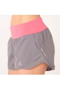 SHORTS ADIDAS RUN IT FEMININO - Grafite/pink SHORTS ADIDAS RUN IT FEMININO - Grafite/pink