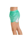 SHORTS ASICS COOL FEMININO - Verde/branco SHORTS ASICS COOL FEMININO - Verde/branco