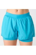 SHORTS ASICS CORE 2IN1 FEMININO - Azul SHORTS ASICS CORE 2IN1 FEMININO - Azul
