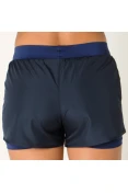SHORTS ASICS CORE RUNNING 2IN1 FEMININO - Marinho/azul SHORTS ASICS CORE RUNNING 2IN1 FEMININO - Marinho/azul