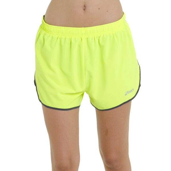 SHORTS ASICS SPLIT 3 EM 1 FEMININO - Verde