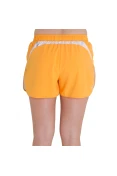 SHORTS ASICS W 3' SPLIT SHORT FEMININO - Laranja/branco SHORTS ASICS W 3' SPLIT SHORT FEMININO - Laranja/branco