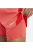 SHORTS DE CORRIDA 2 EM 1 NIKE FEMININO - Laranja SHORTS DE CORRIDA 2 EM 1 NIKE FEMININO - Laranja