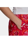 SHORTS ESTAMPA FLORAL FARM RIO ADIDAS FEMININO - Vermelho SHORTS ESTAMPA FLORAL FARM RIO ADIDAS FEMININO - Vermelho