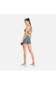 SHORTS FIT LIVE ESSENTIAL FEMININO - Azul SHORTS FIT LIVE ESSENTIAL FEMININO - Azul