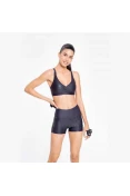 SHORTS FIT LIVE ESSENTIAL FEMININO - Preto