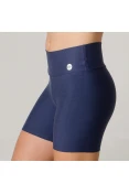 SHORTS LIVE EM ECLET PLUS FEMININA - Marinho SHORTS LIVE EM ECLET PLUS FEMININA - Marinho