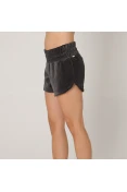 SHORTS LIVE SPORTS PLUSH FEMININO - Chumbo SHORTS LIVE SPORTS PLUSH FEMININO - Chumbo