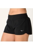 SHORTS MIZUNO SILVER 2 FEMININO - Preto SHORTS MIZUNO SILVER 2 FEMININO - Preto