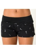SHORTS NIKE CREW PR FEMININO - Preto SHORTS NIKE CREW PR FEMININO - Preto