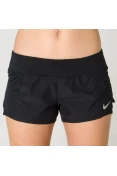 SHORTS NIKE CREW RUNNING FEMININO - Preto SHORTS NIKE CREW RUNNING FEMININO - Preto