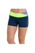 SHORTS NIKE EPIC RUN BOY SHORT FEMININO - Marinho/verde SHORTS NIKE EPIC RUN BOY SHORT FEMININO - Marinho/verde