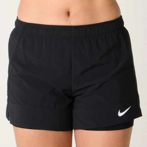 SHORTS NIKE FLEX 2IN1 FEMININO - Preto