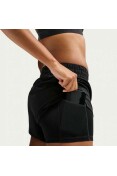 SHORTS NIKE ONE DF MR 3IN 2IN FEMININO - Preto/branco