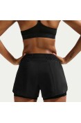 SHORTS NIKE ONE DF MR 3IN 2IN FEMININO - Preto/branco