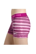 SHORTS NIKE PRO 3' TIGER FEMININO - Rosa/branco