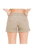 SHORTS NIKE WASHED 10 FEMININO - Marrom SHORTS NIKE WASHED 10 FEMININO - Marrom