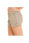 SHORTS NIKE WASHED 10 FEMININO - Marrom SHORTS NIKE WASHED 10 FEMININO - Marrom