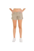 SHORTS NIKE WASHED 10 FEMININO - Marrom SHORTS NIKE WASHED 10 FEMININO - Marrom