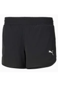 SHORTS PUMA ACTIVE 4 WOVEN FEMININO - Preto SHORTS PUMA ACTIVE 4 WOVEN FEMININO - Preto