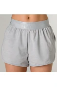 SHORTS PUMA SOFT SPORT DRAPEY FEMININO - Cinza SHORTS PUMA SOFT SPORT DRAPEY FEMININO - Cinza
